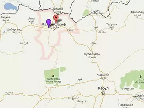 kartaafganistana