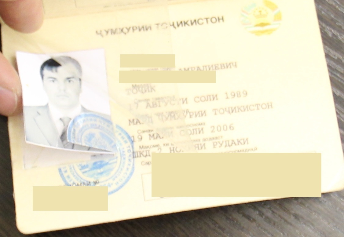 sotrudnikifsbzaderzhalivpulkovograzhdaninatadzhikistanasfalshivympasportom