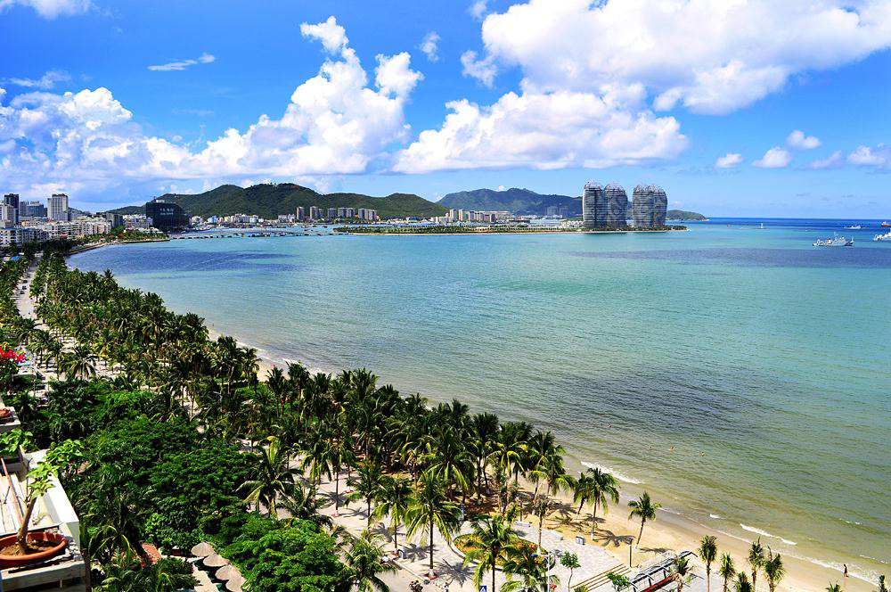 Sanya-coastline