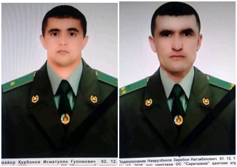 Ба оилаи ду афсари зимни задухӯрд дар марз бо Афғонистон кушташуда хона доданд