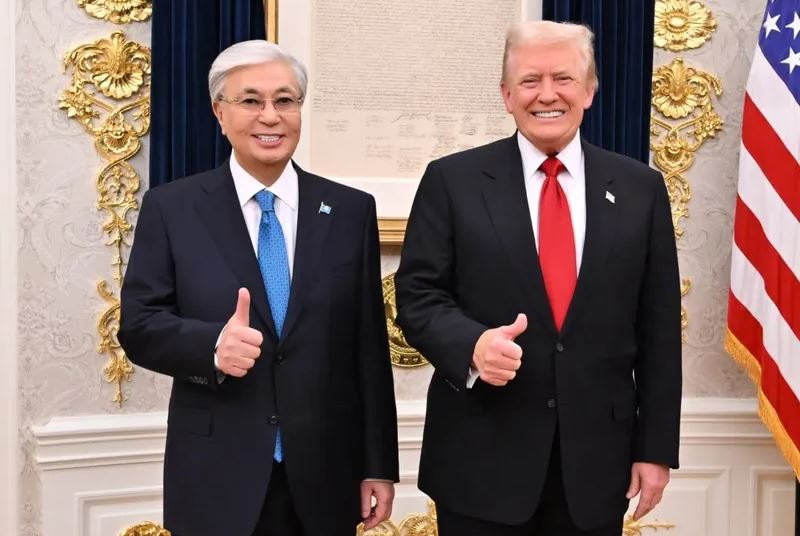 Трамп и токаев