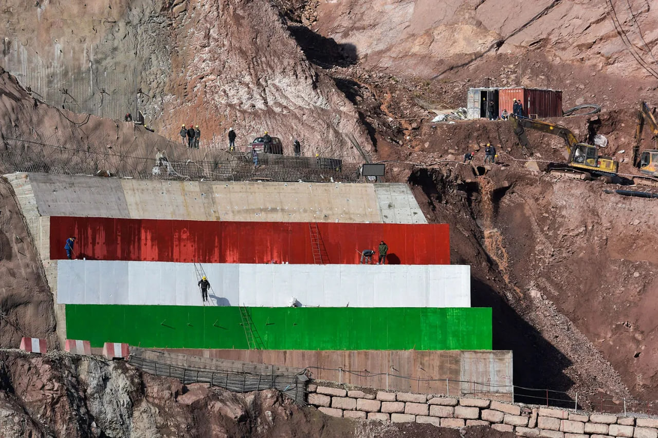 Площадка Рогунской ГЭС