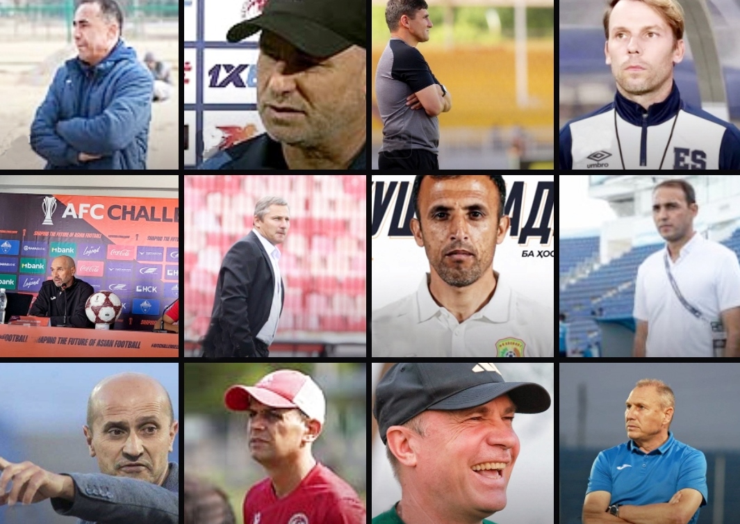 Тренеры - коллаж