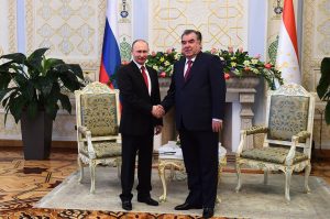 Визит Путина в Таджикистан