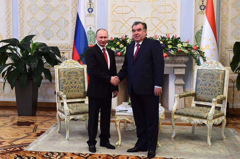 Визит Путина в Таджикистан