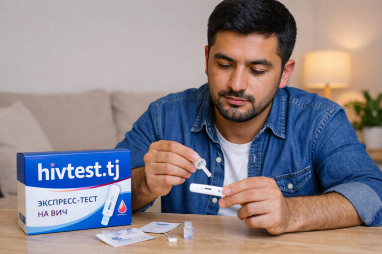 Онлайн-сервис доставки тестов на ВИЧ стал доступным во всех регионах Таджикистана