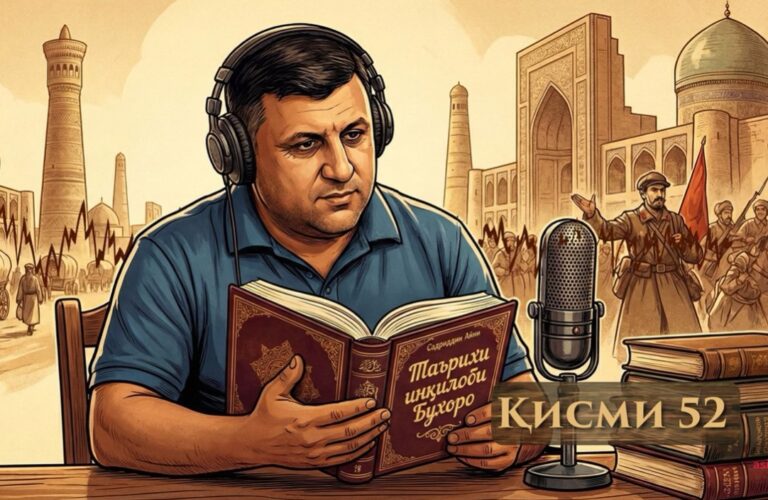 “Аудиокитоб” бо Субҳон Ҷалилов. Асари “Таърихи инқилоби Бухоро”-и Садриддин Айнӣ |Қисми 52