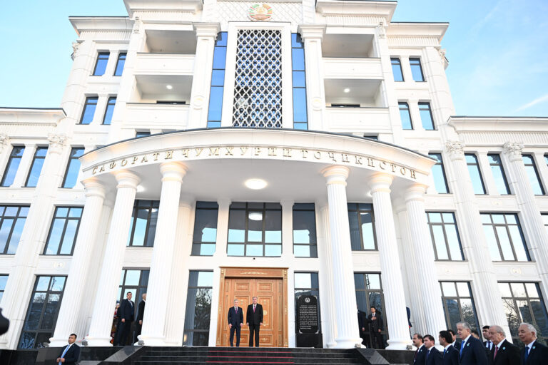 В Ташкенте открылось новое здание посольства Таджикистана в Узбекистане