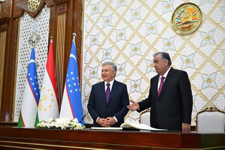 Таджикистан и Узбекистан наметили курс на расширение стратегического партнёрства