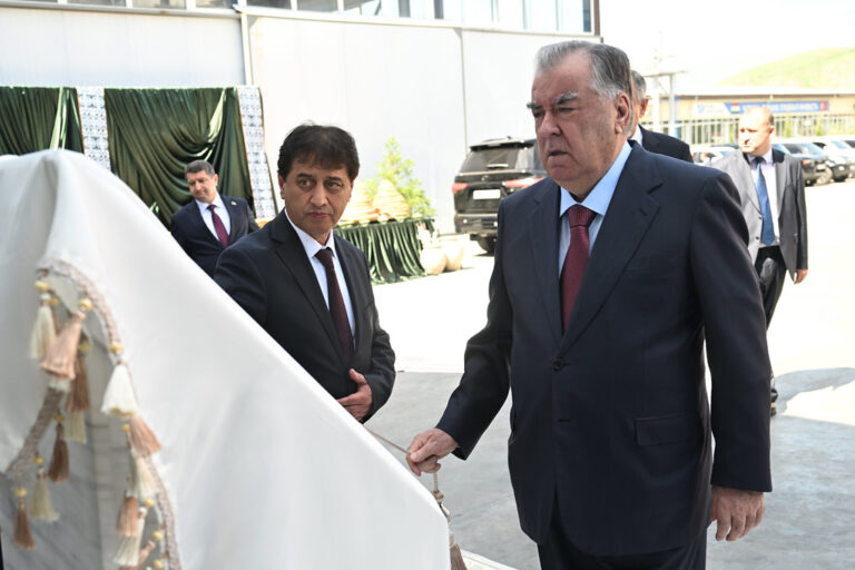 «Глобал Инвест» и другие: какие промышленные объекты открыл Эмомали Рахмон в Нуреке и Дангаре?