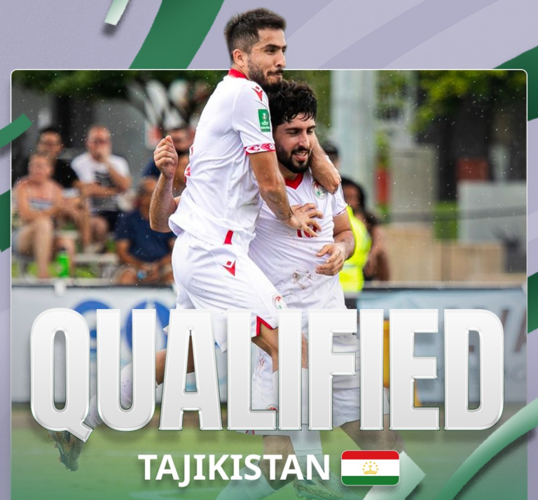 Tajikistan qualified for the 2027 AFC Asian Cup