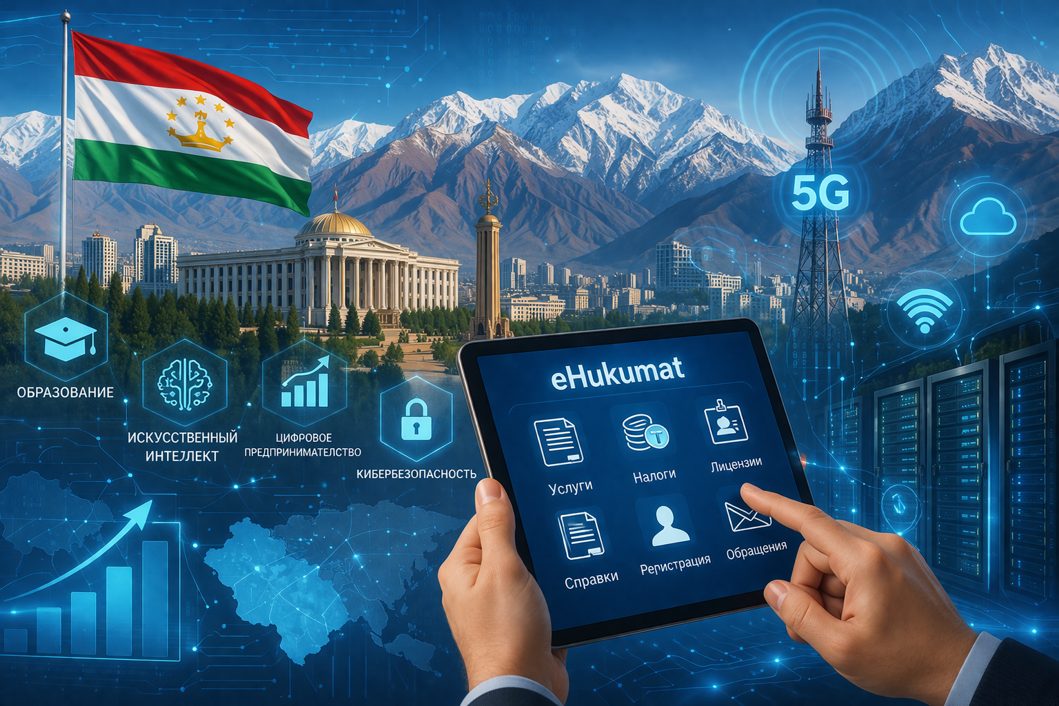 Tajikistan begins implementation of an ambitious program for the digitalization of the economy