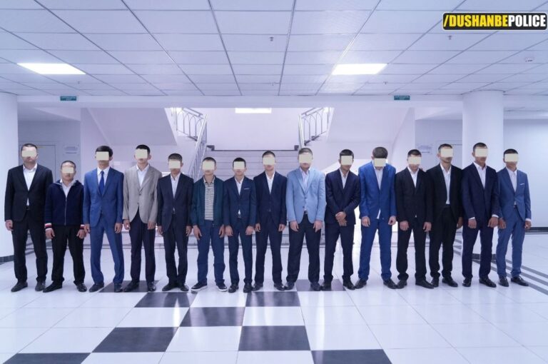 In Dushanbe, 15 teenagers were taken into custody by the police after dangerous street racing.