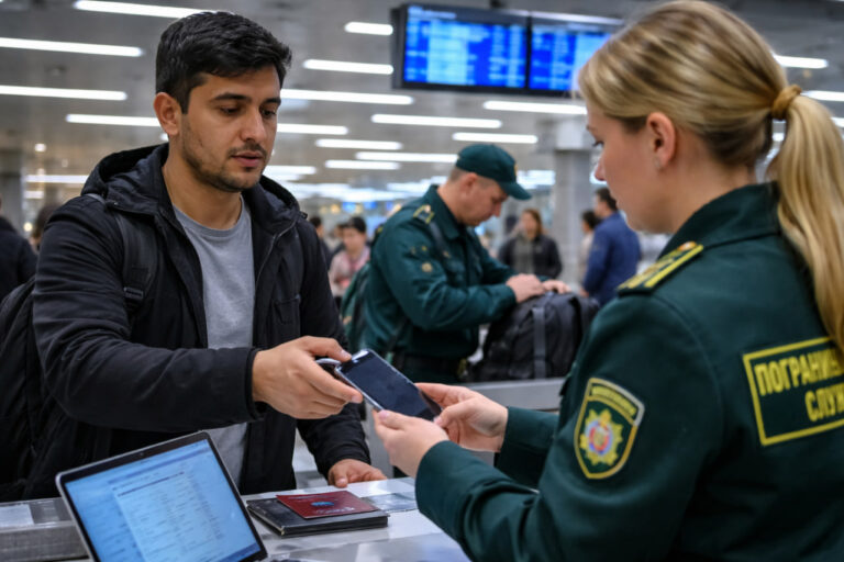 Пограничники в России имеют право проверять личные электронные устройства при пересечении границы — Минтруда Таджикистана