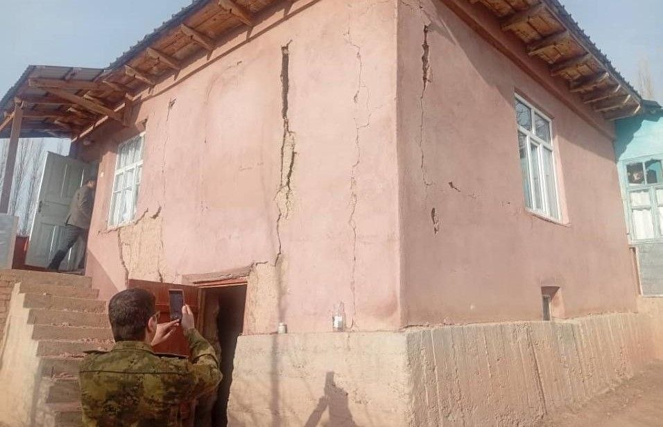The Emergencies Committee of Tajikistan reported damage to 22 houses as a result of the earthquake.