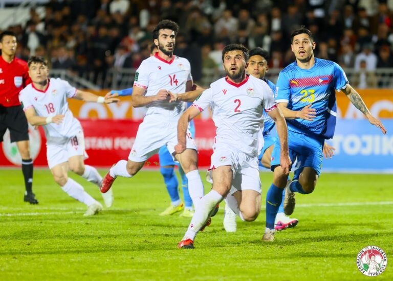 Tajikistan dropped three places in the new FIFA ranking