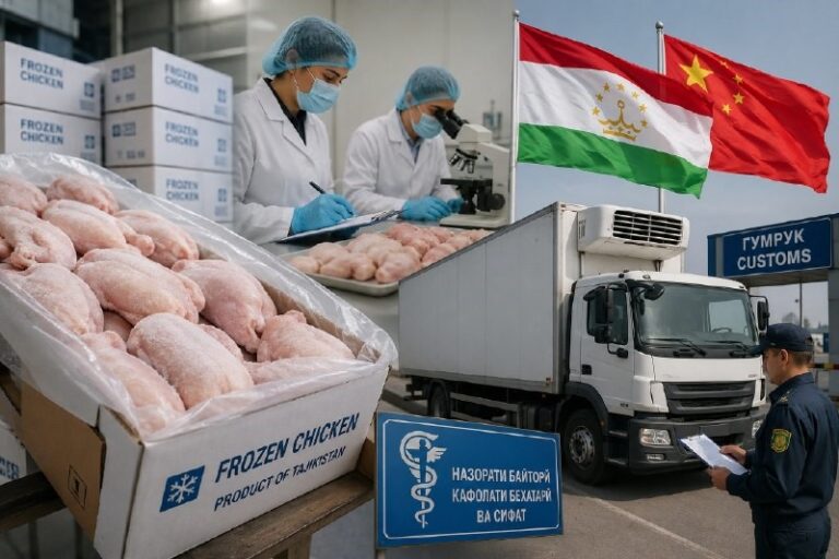 От выращивания до упаковки. Таджикистан и Китай подписали новый документ об импорте и экспорте куриного мяса