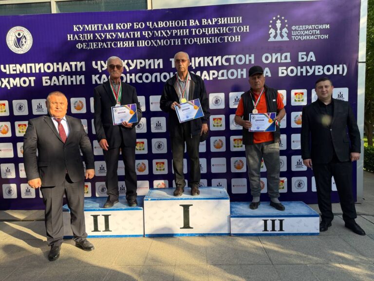 Амин Кабилов и Марвори Насриддинзода стали чемпионами Таджикистана по шахматам