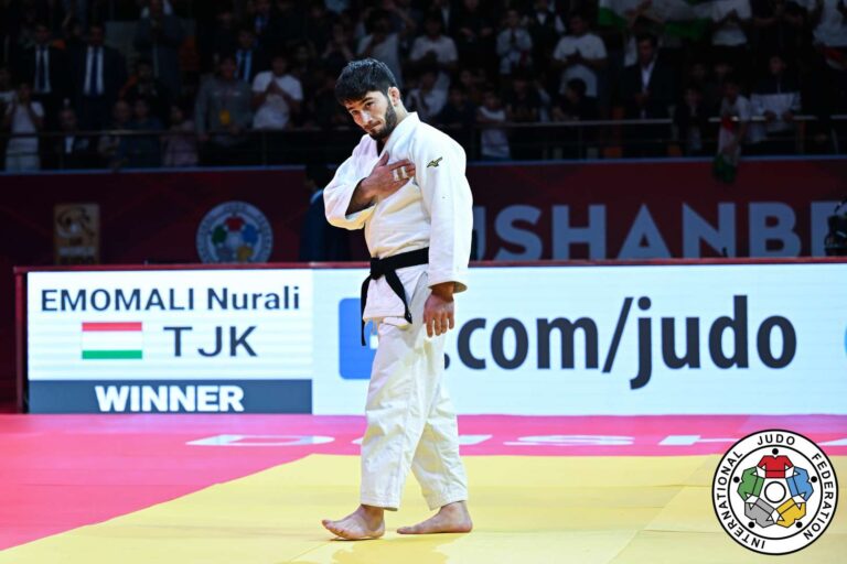 Таджикские дзюдоисты выиграли две медали на Dushanbe Grand Slam-2026