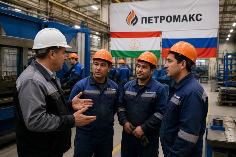 Российская компания «Петромакс» трудоустроит граждан Таджикистана