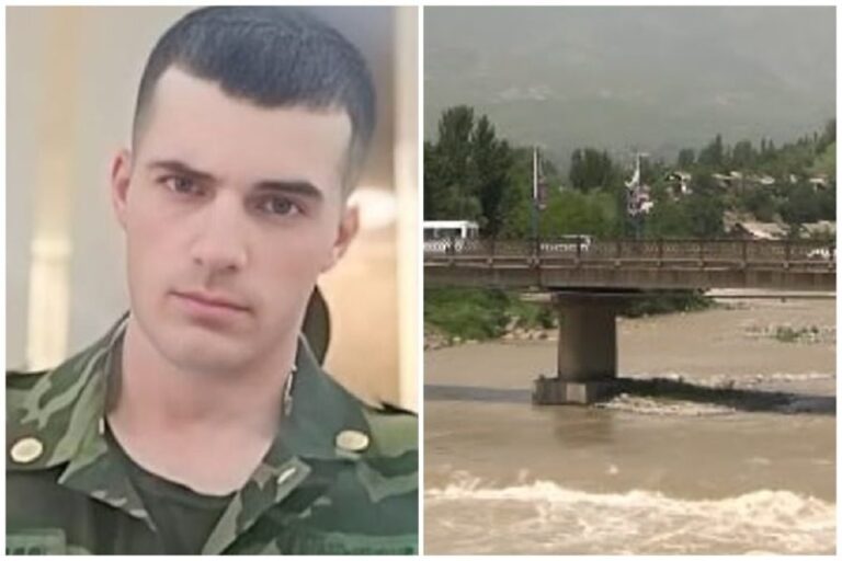 Сарбозеро, ки 10 рӯз пеш худро ба рӯд андохта буд, дар Файзобод ба хок супурданд