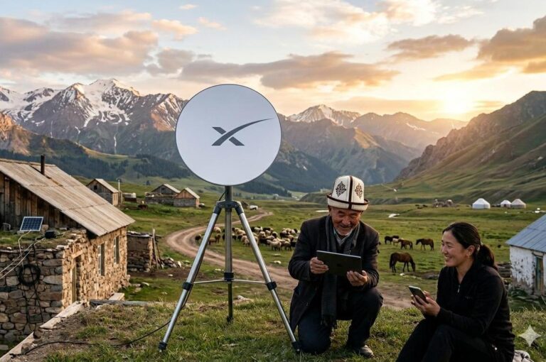 Starlink satellite internet becomes available in Kyrgyzstan