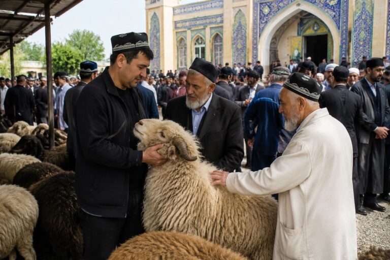 Dushanbe mayor’s office designates special places for slaughtering Livestock on Eid al-Adha