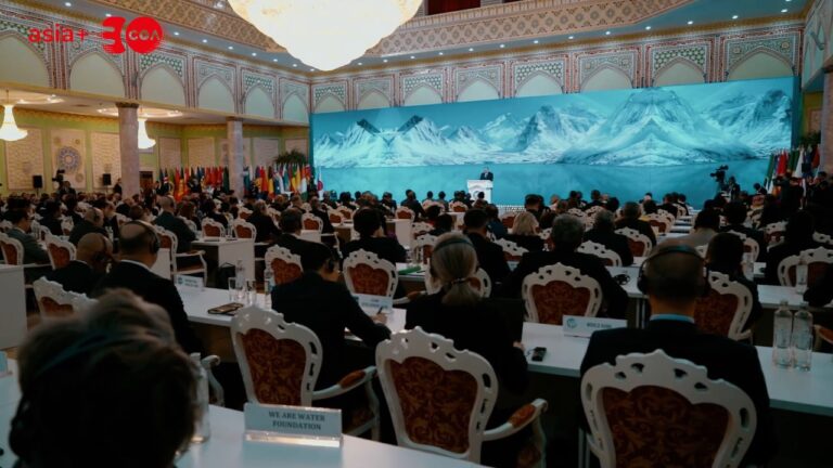 From glaciers to the sea: what the Dushanbe water conference will be remembered for